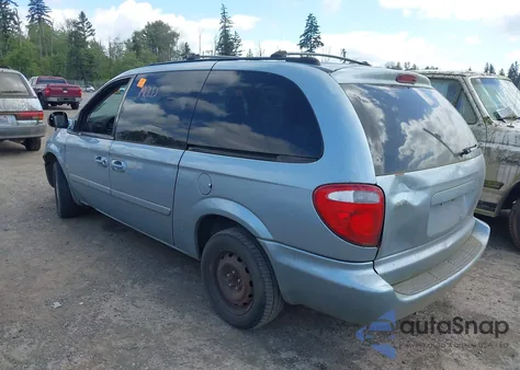 2005 Dodge Grand Caravan Sxt из США, поврежденный, VIN 2D4GP44LX5R528909